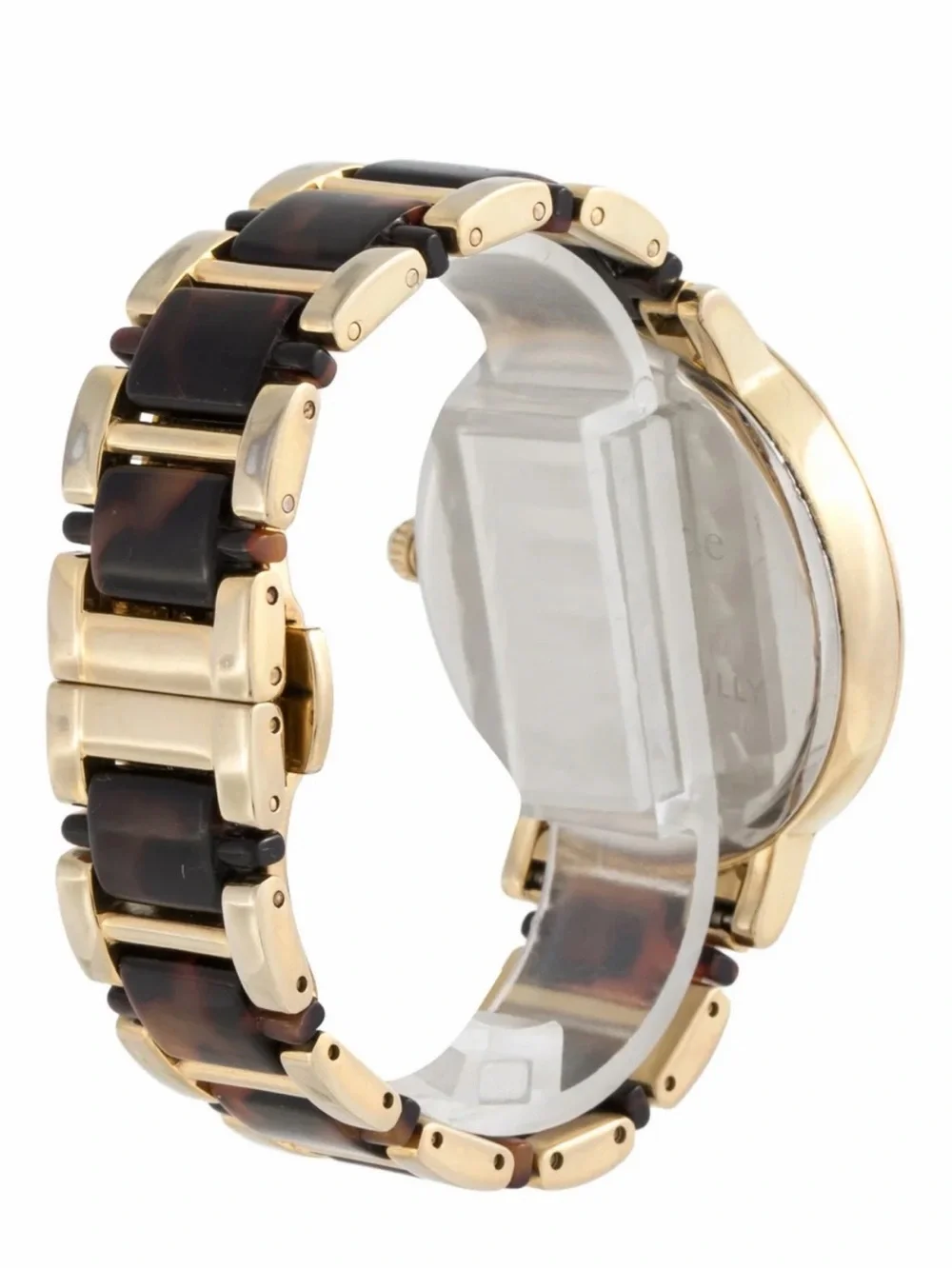 kate spade Gold and Tortoiseshell Gramercy Watch